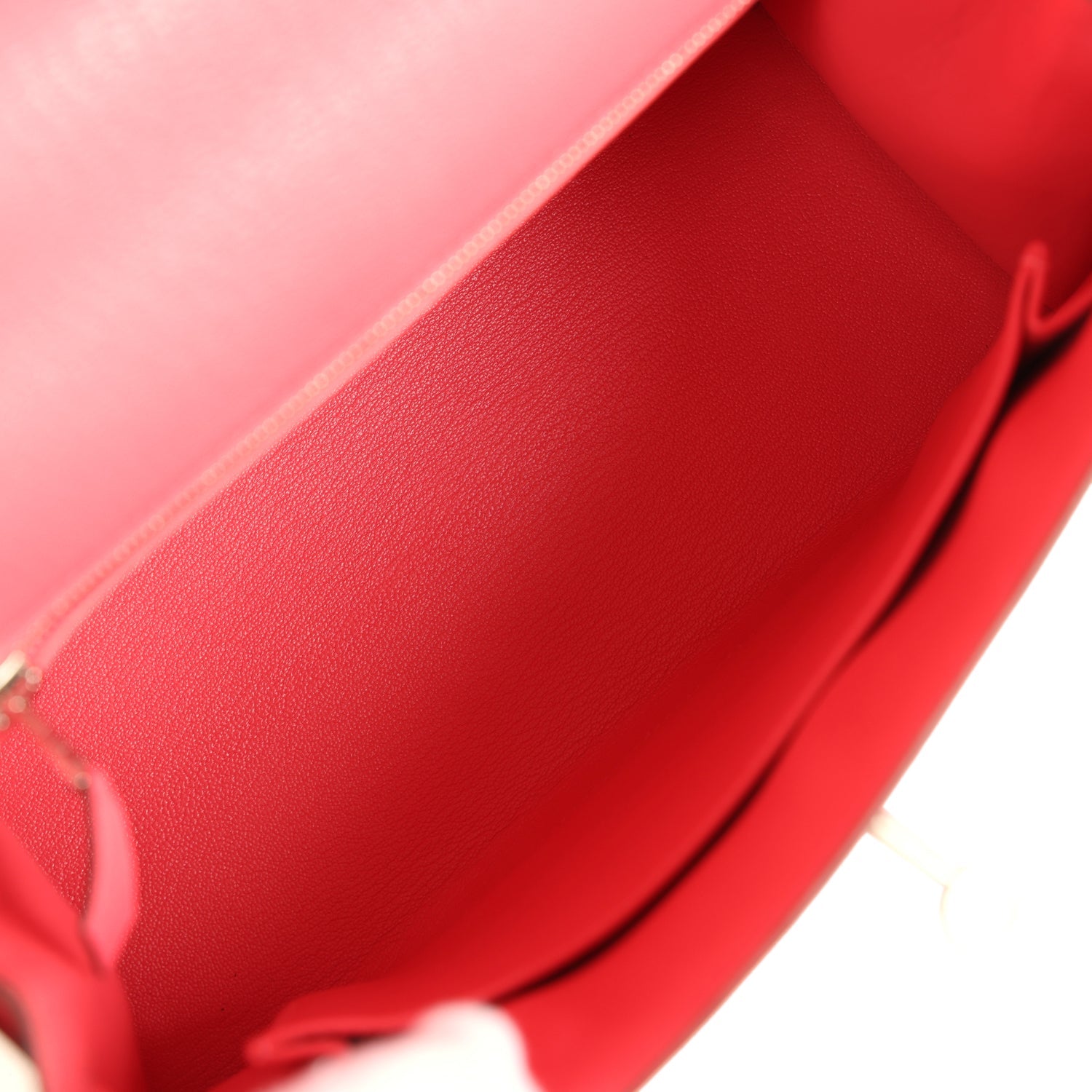 Hermes Kelly Sellier 25 Rose Lipstick Chevre Mysore Palladium Hardware