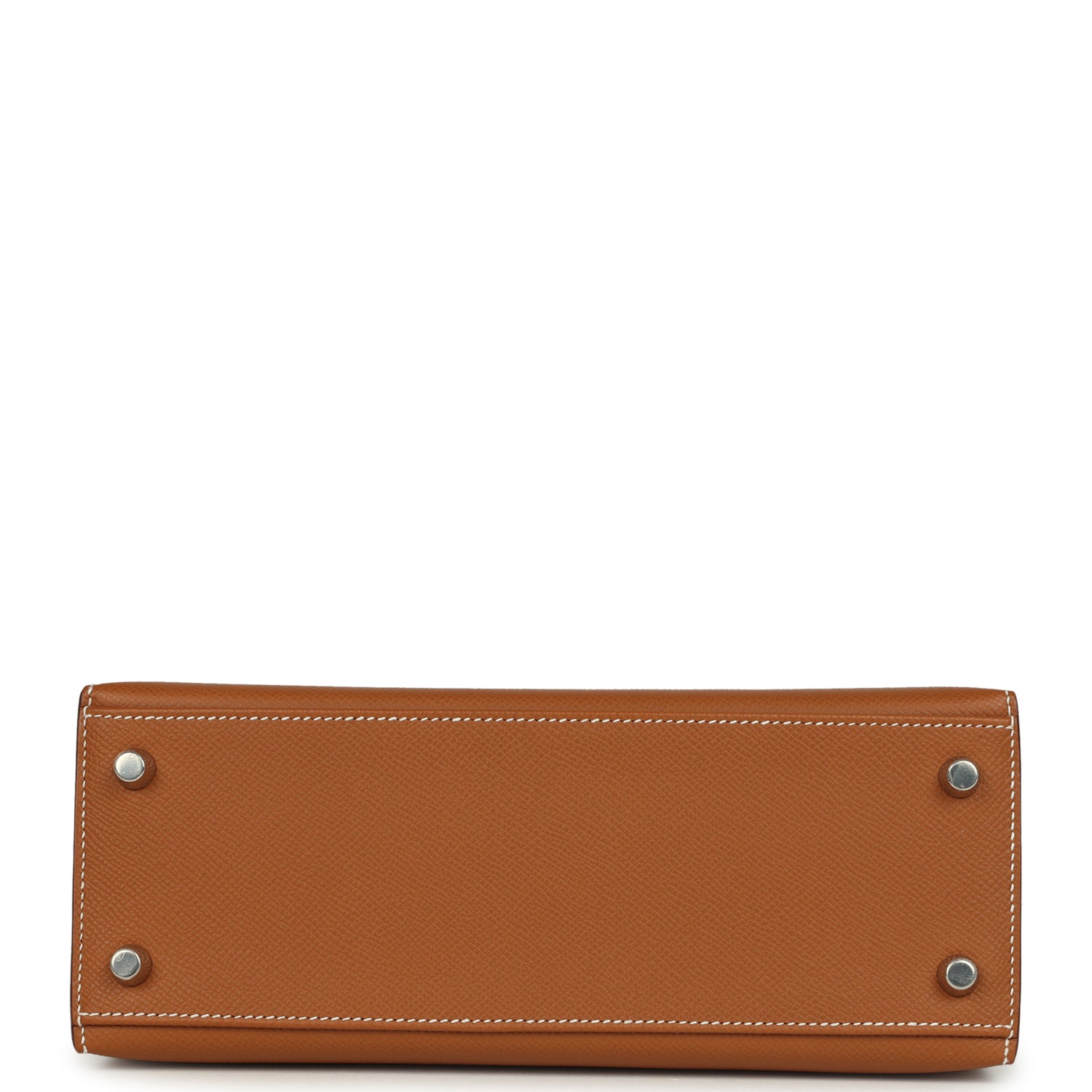 Hermes Kelly Sellier 25 Gold Epsom Palladium Hardware