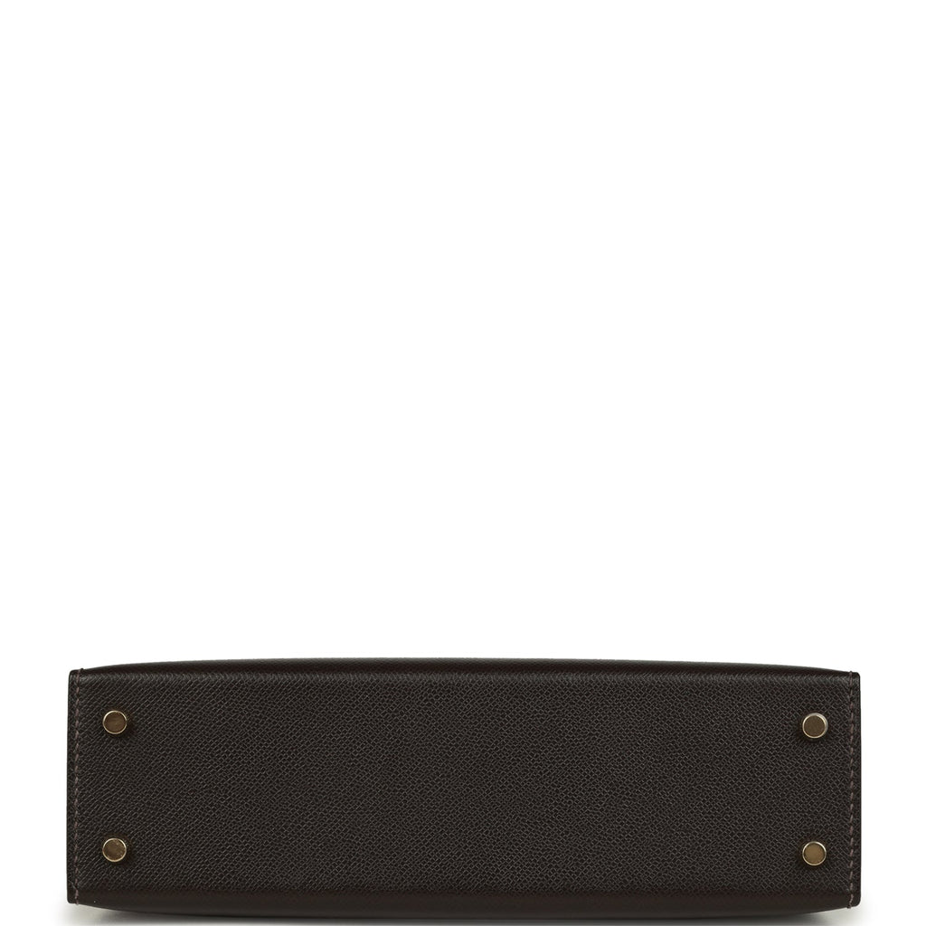 Hermes Kelly Sellier 20 Bai-Brun Madame Permabrass Hardware