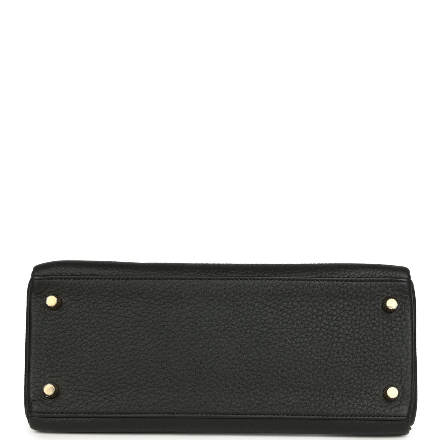 Hermes Kelly Retourne 28 Black Clemence Gold Hardware