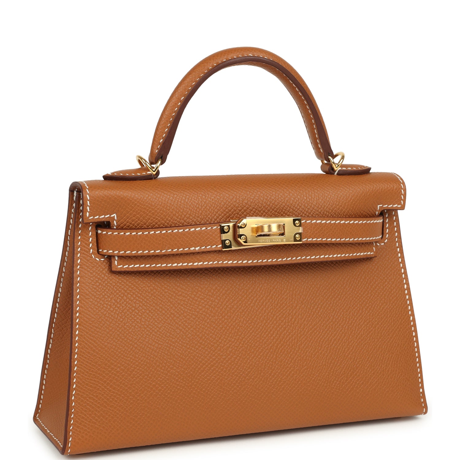 Hermes Kelly Sellier 20 Gold Epsom Gold Hardware