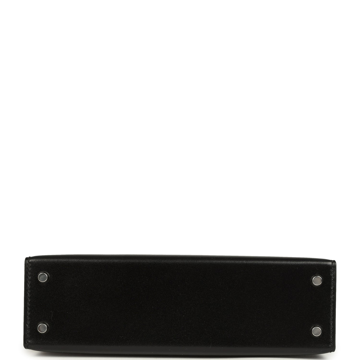 Hermes Kelly Sellier 20 Black Box Palladium Hardware
