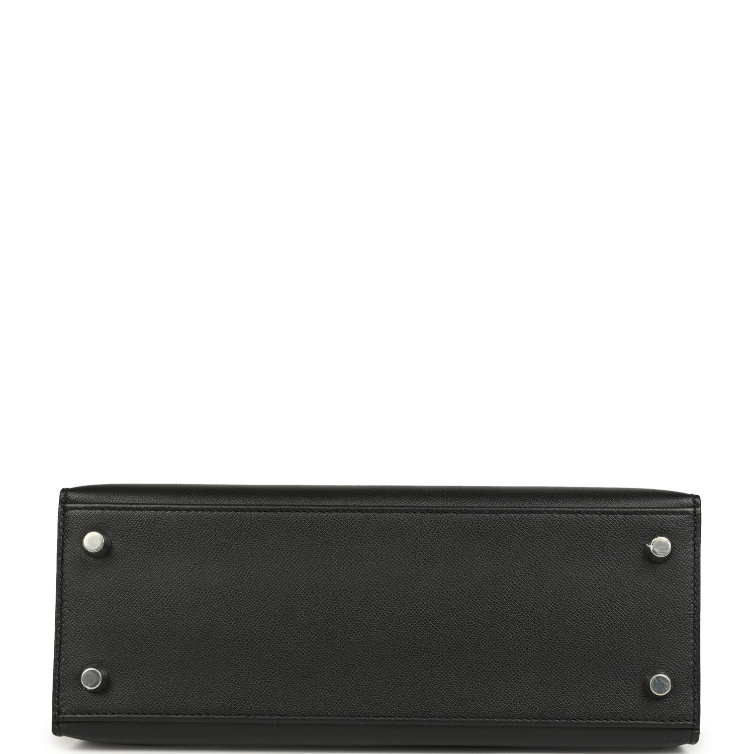 Hermes Kelly Sellier 25 Black Madame and Shiny Niloticus Crocodile Touch Palladium Hardware