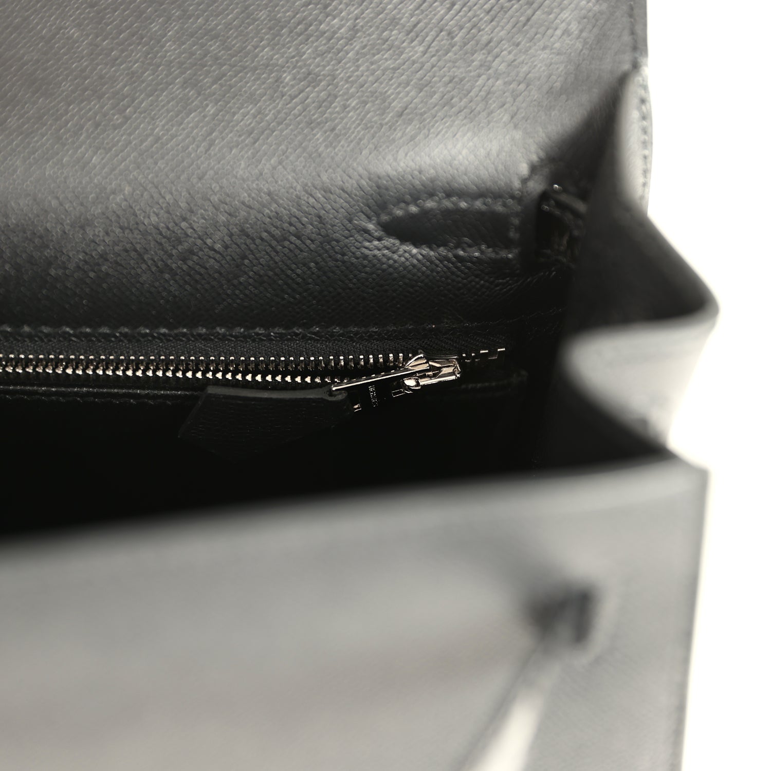 Hermes Kelly Sellier 25 Black Madame and Shiny Niloticus Crocodile Touch Palladium Hardware