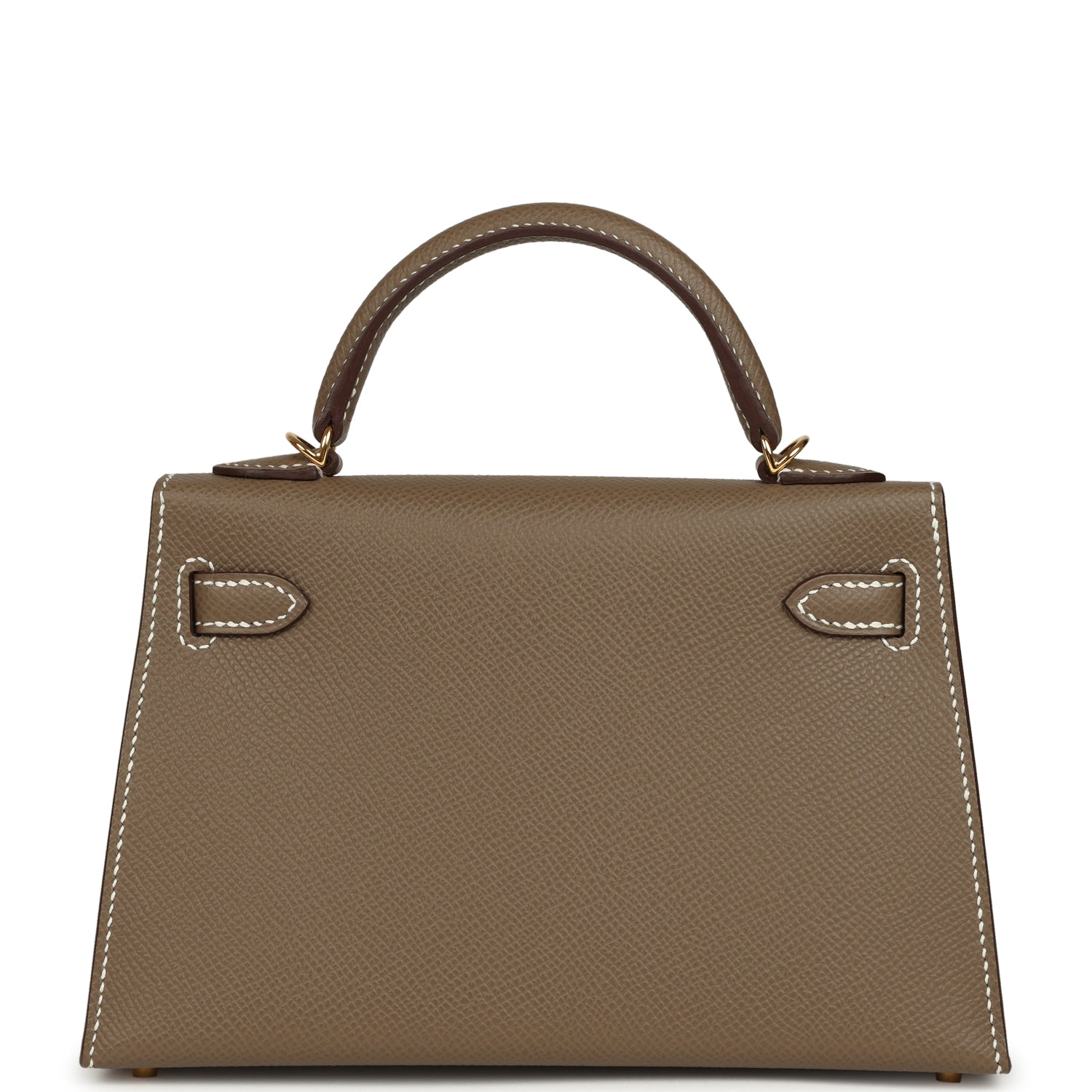 Hermes Kelly Sellier 20 Etoupe Epsom Gold Hardware