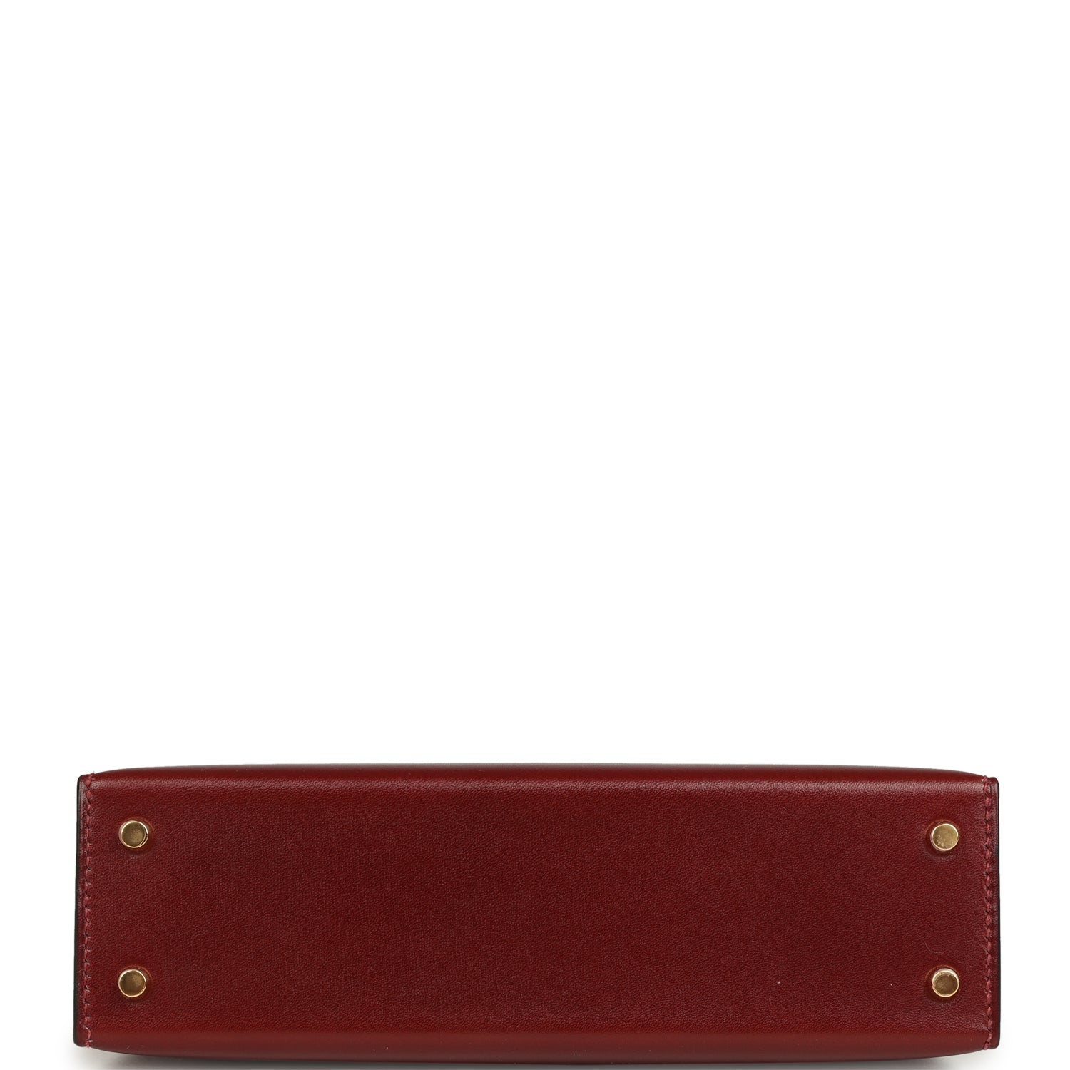 Hermes Kelly Sellier 20 Rouge H Box Gold Hardware