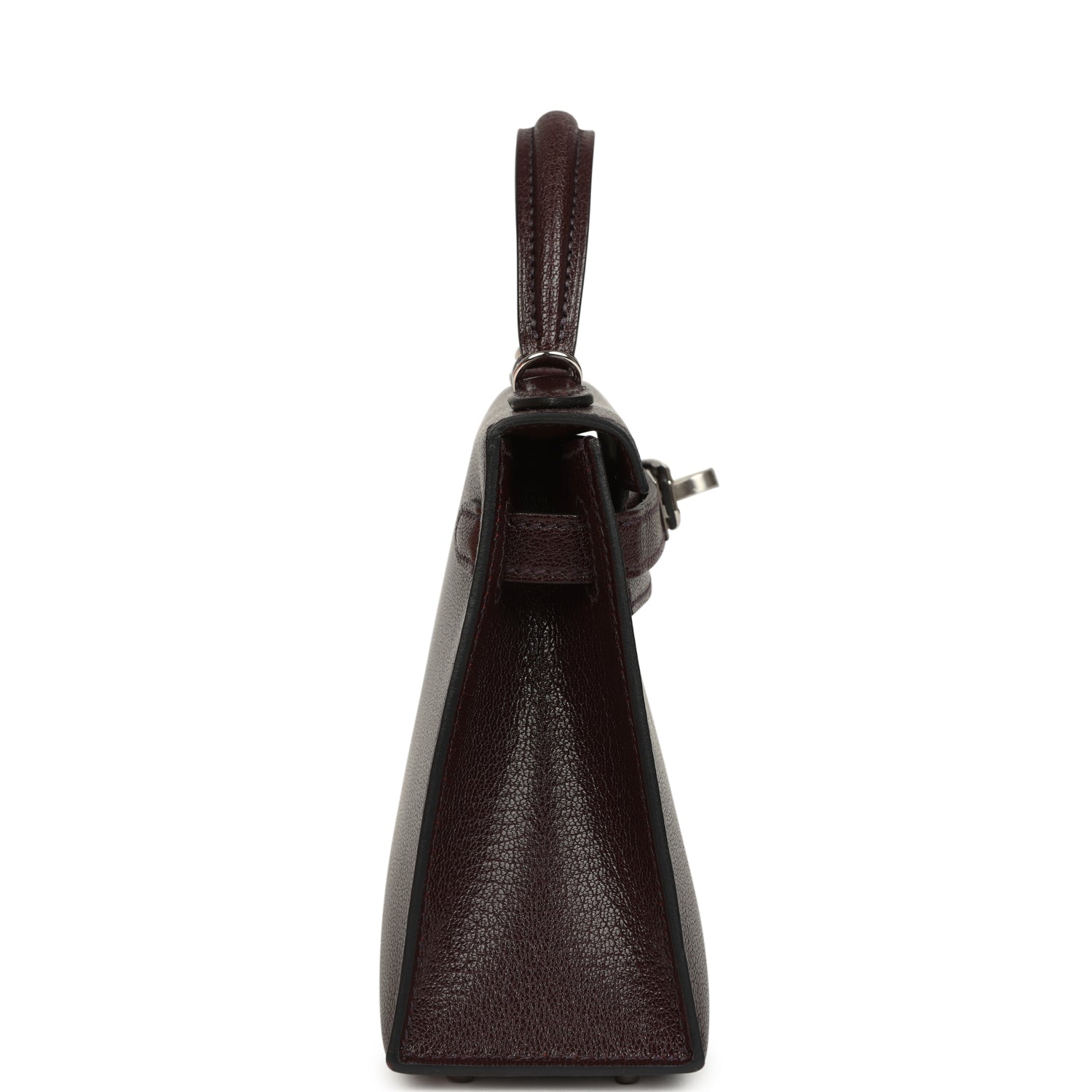 Hermes Kelly Sellier 20 Rouge Sellier Chevre Chamkila Palladium Hardware
