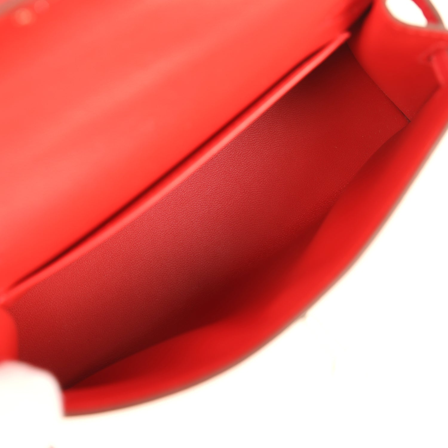 Hermes Kelly Sellier 20 Rouge Radieux Epsom Palladium Hardware