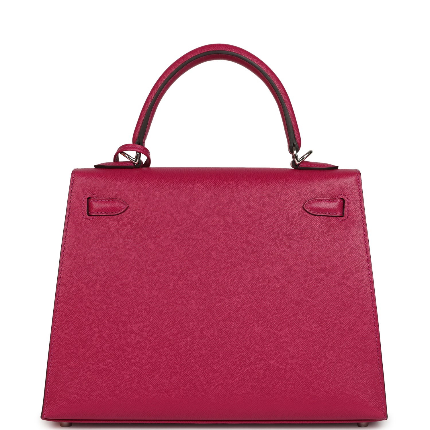 Hermes Kelly Sellier 25 Rose Poupre Madame Palladium Hardware