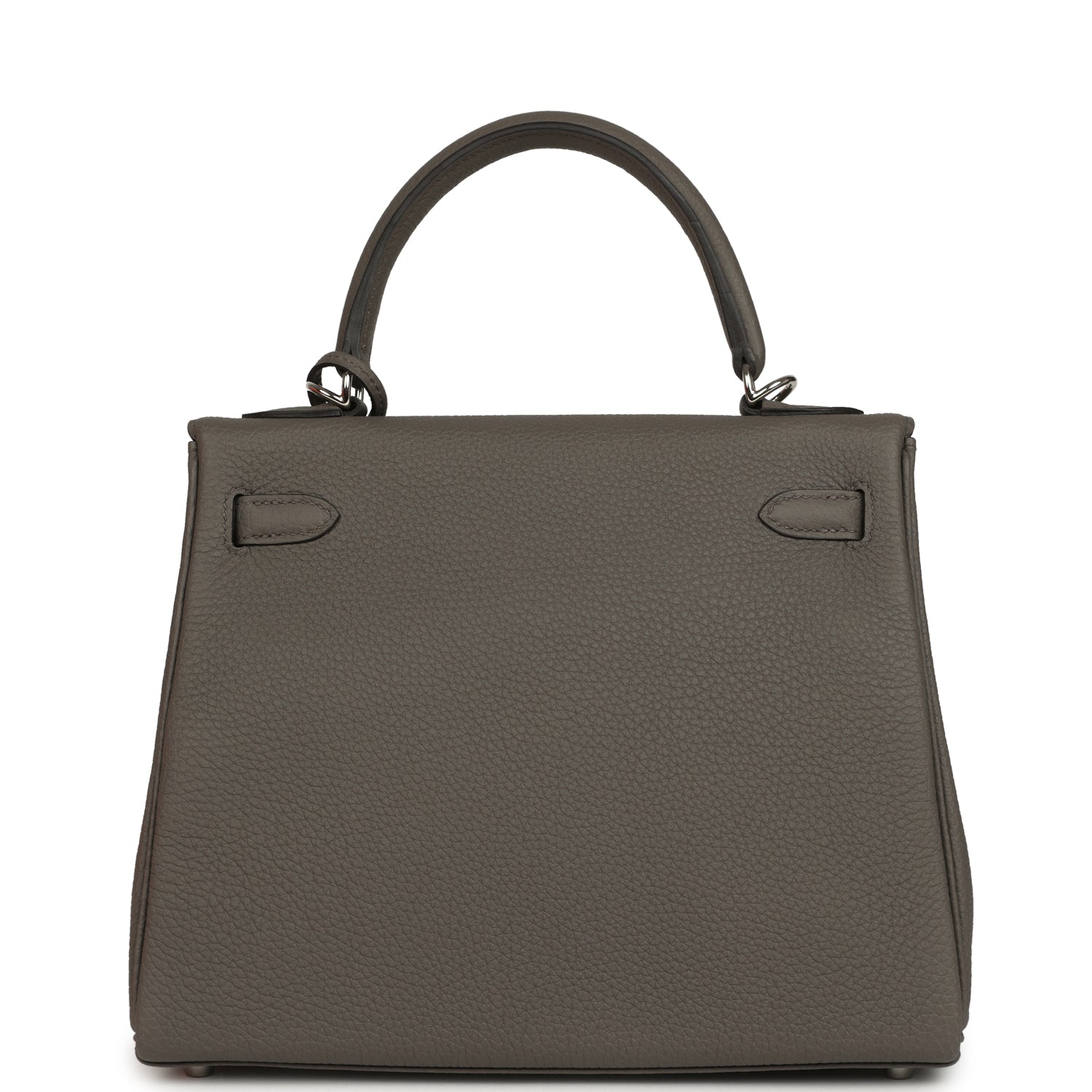 Hermes Kelly Retourne 25 Etain Togo Palladium Hardware