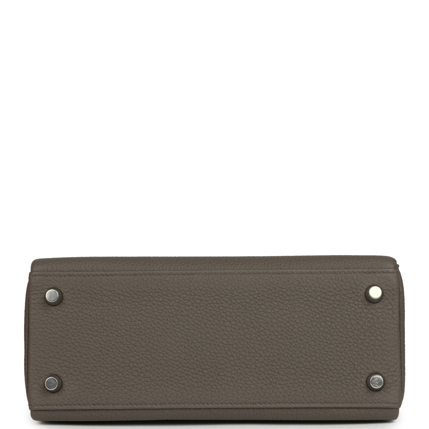 Hermes Kelly Retourne 25 Etain Togo Palladium Hardware