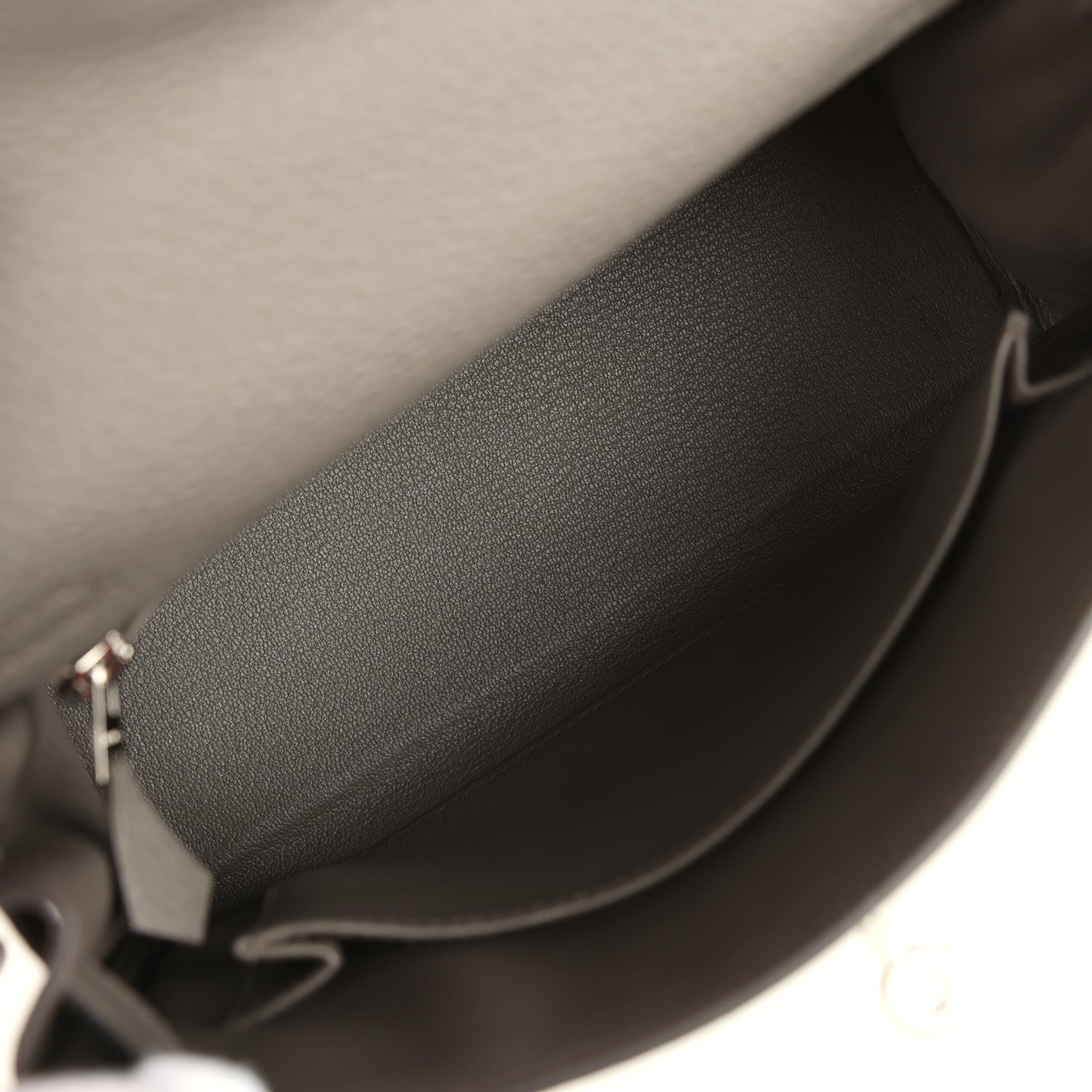 Hermes Kelly Retourne 25 Etain Togo Palladium Hardware