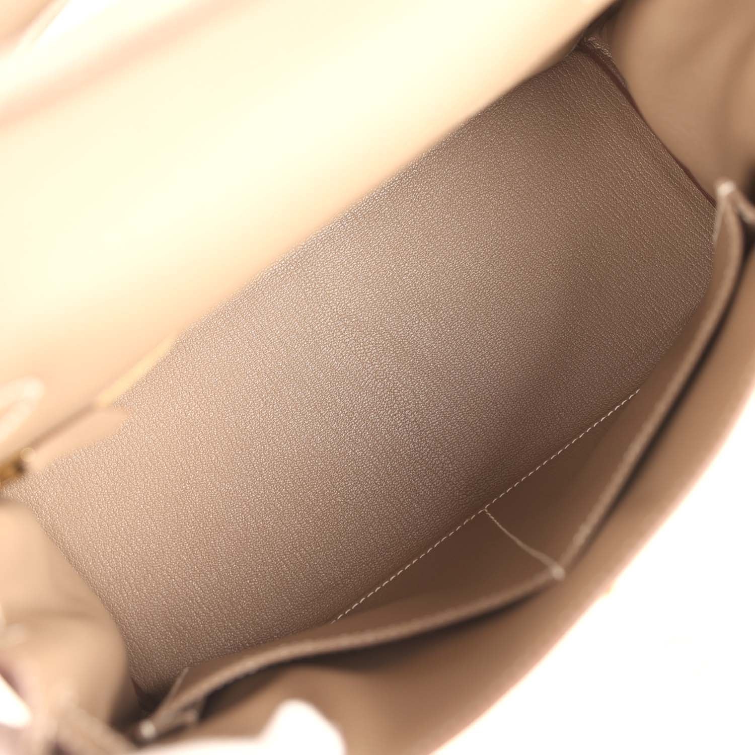 Hold Hermes Kelly Retourne 28 Etoupe Togo Gold Hardware