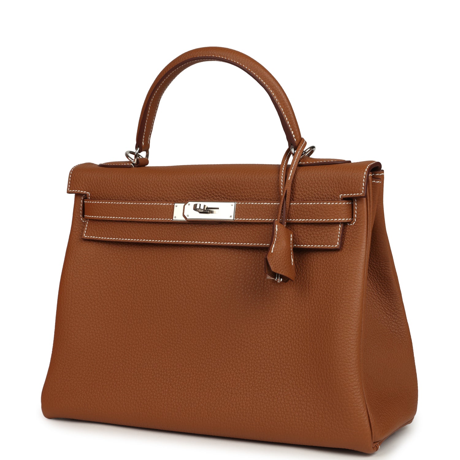 Hermes Kelly Retourne 32 Gold Togo Palladium Hardware