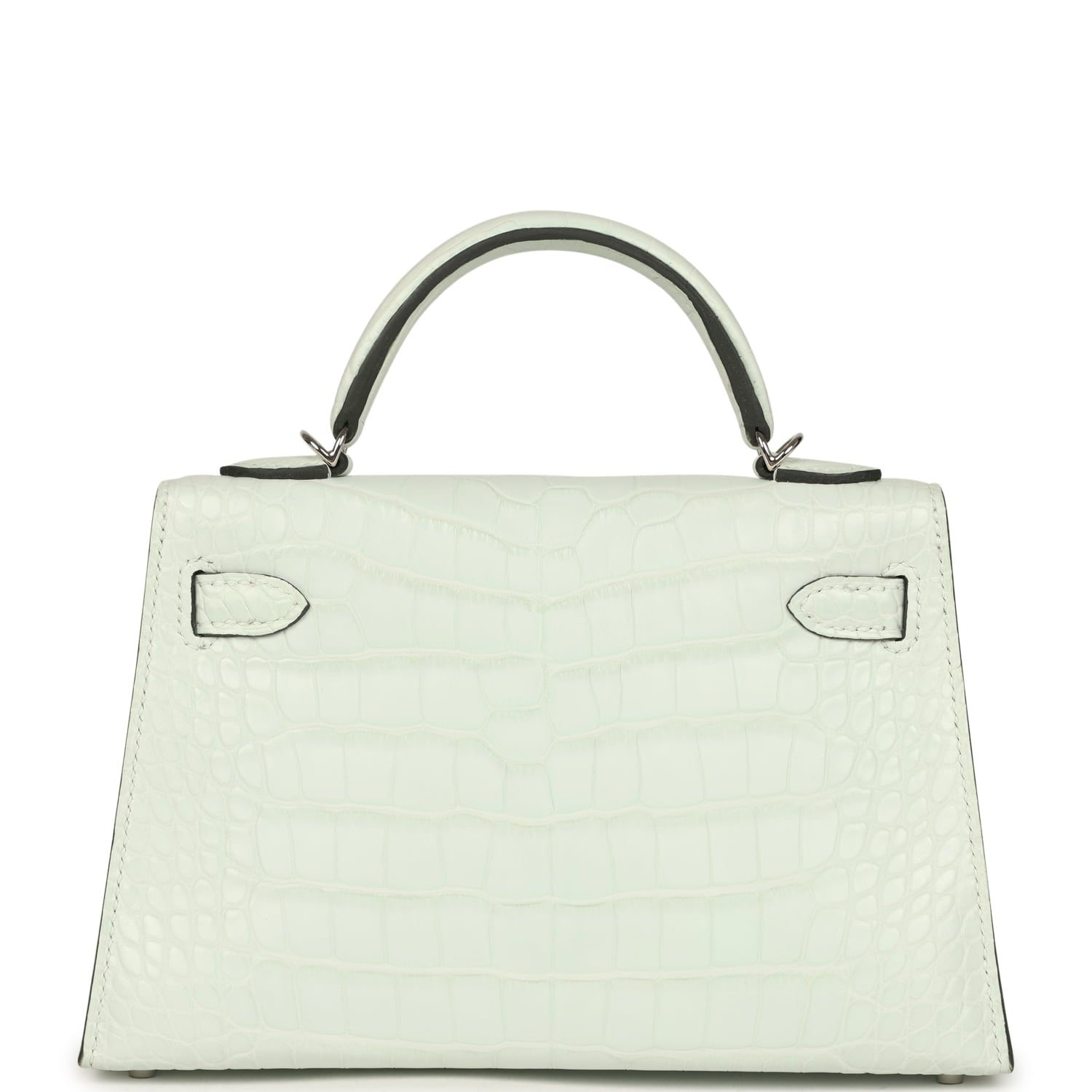 Hermes Kelly Sellier 20 Vert PepperNew Matte Alligator Palladium Hardware
