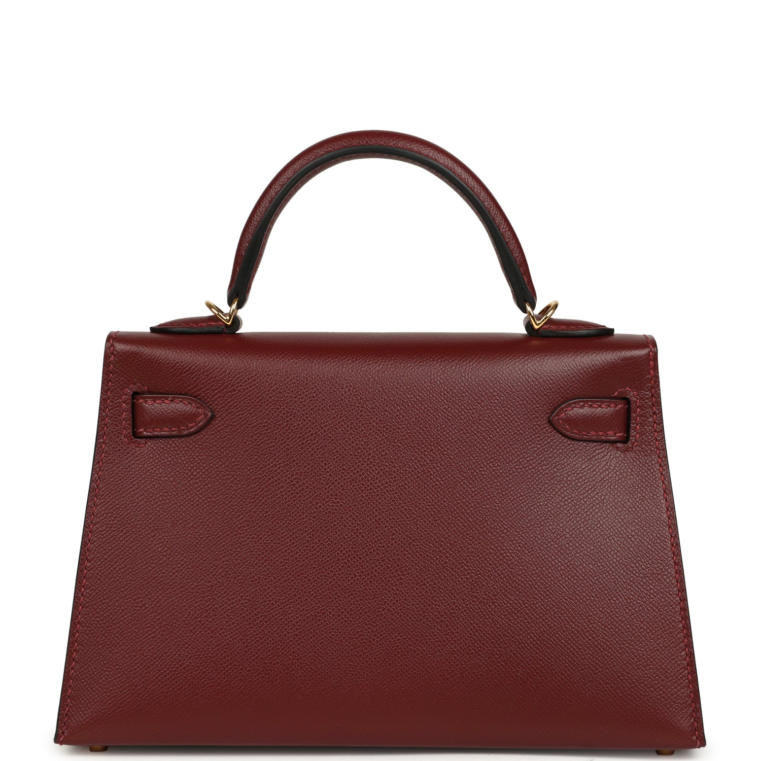 Hermes Kelly Sellier 20 Rouge H Madame Gold Hardware