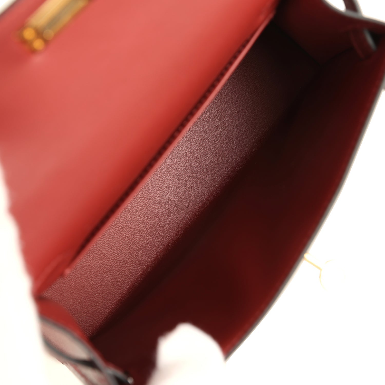 Hermes Kelly Sellier 20 Rouge H Madame Gold Hardware
