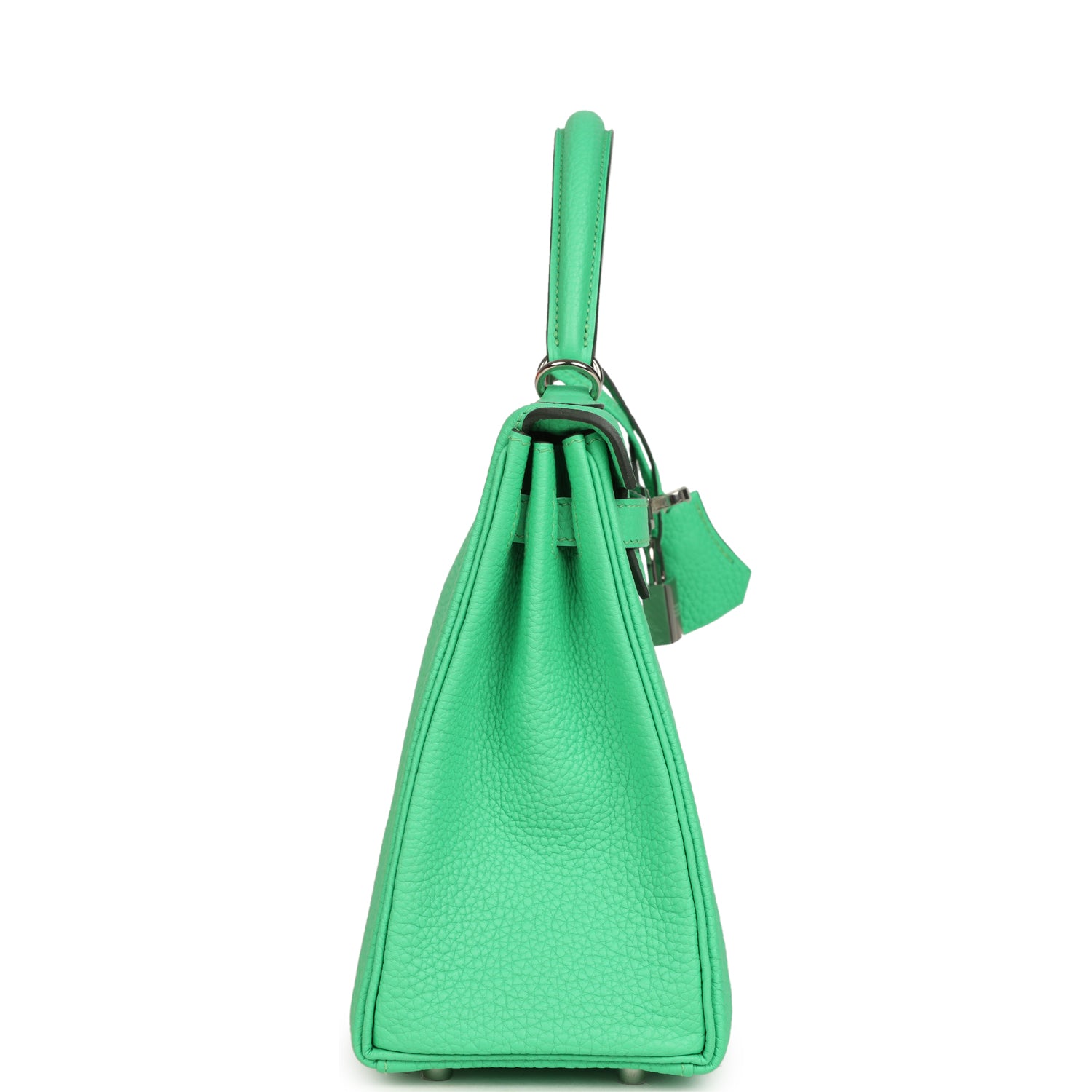 Hermes Kelly Retourne 25 Vert Comics Togo Palladium Hardware