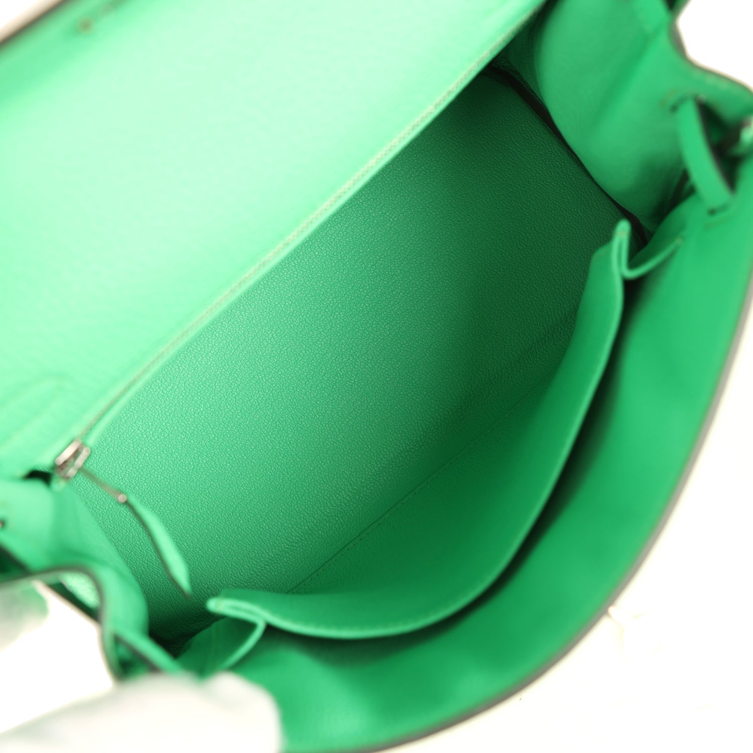 Hermes Kelly Retourne 25 Vert Comics Togo Palladium Hardware