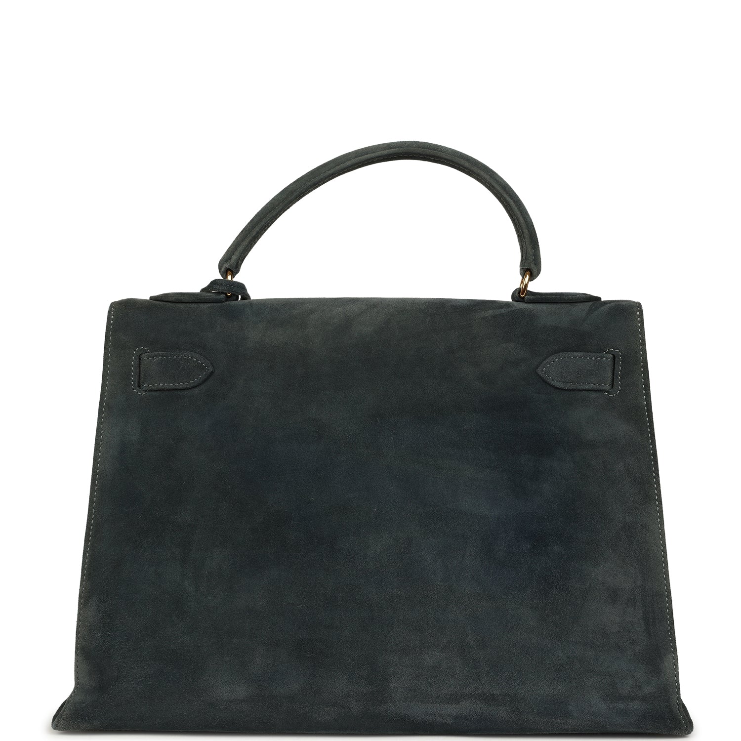 New Hermes Kelly Sellier 32 Bleu Indigo Doblis Gold Hardware
