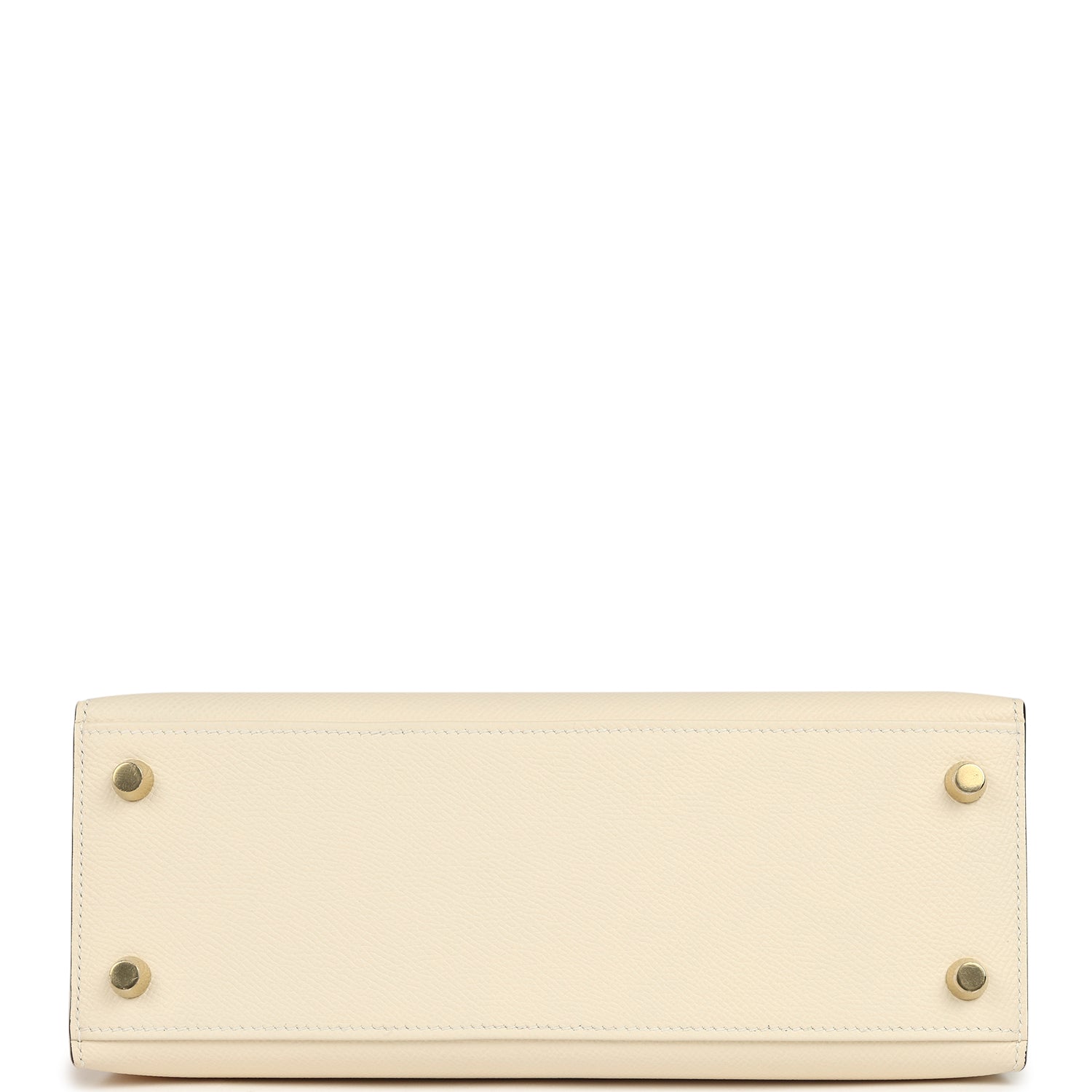Hermes Kelly Sellier 25 Nata Epsom Gold Hardware