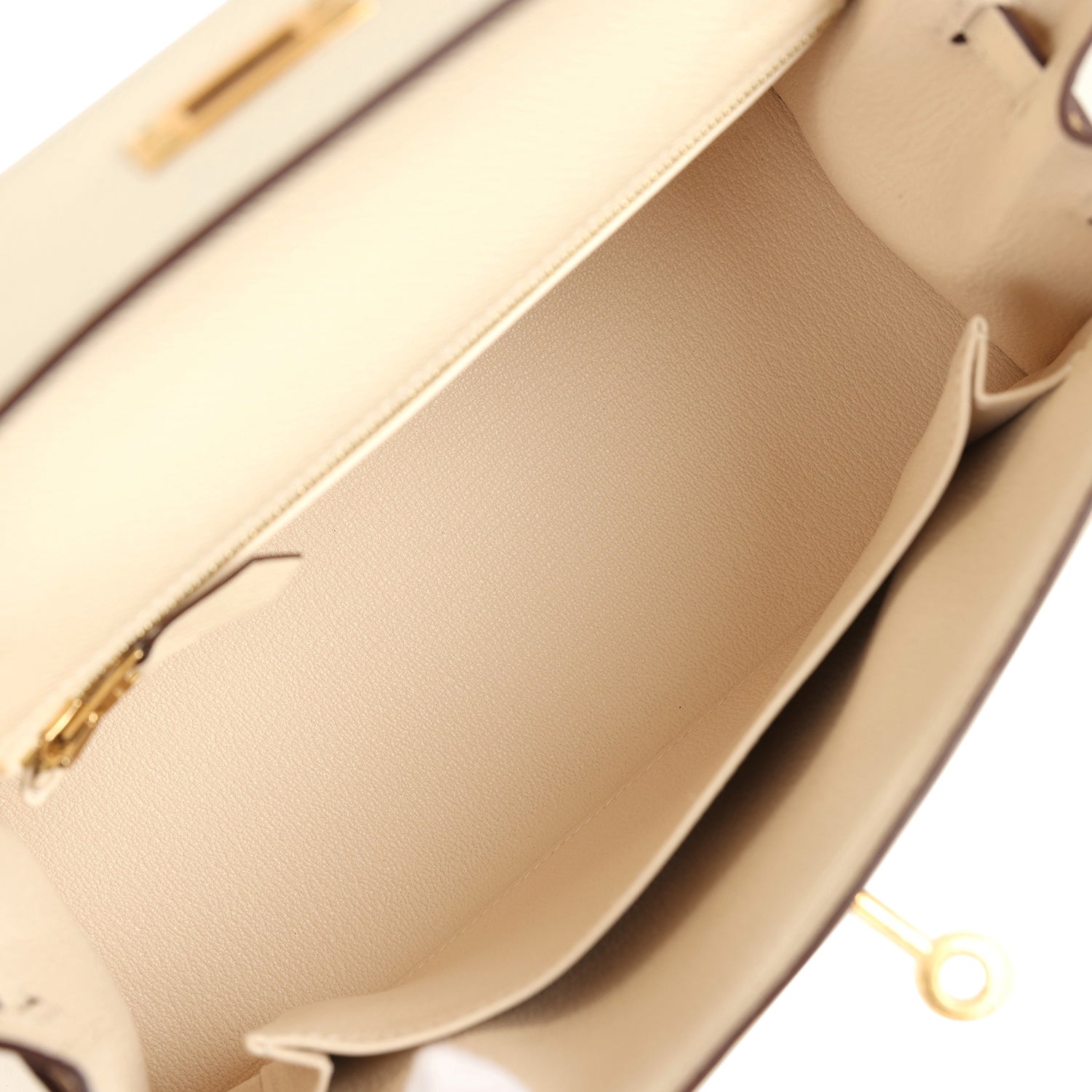 Hermes Kelly Sellier 25 Nata Epsom Gold Hardware