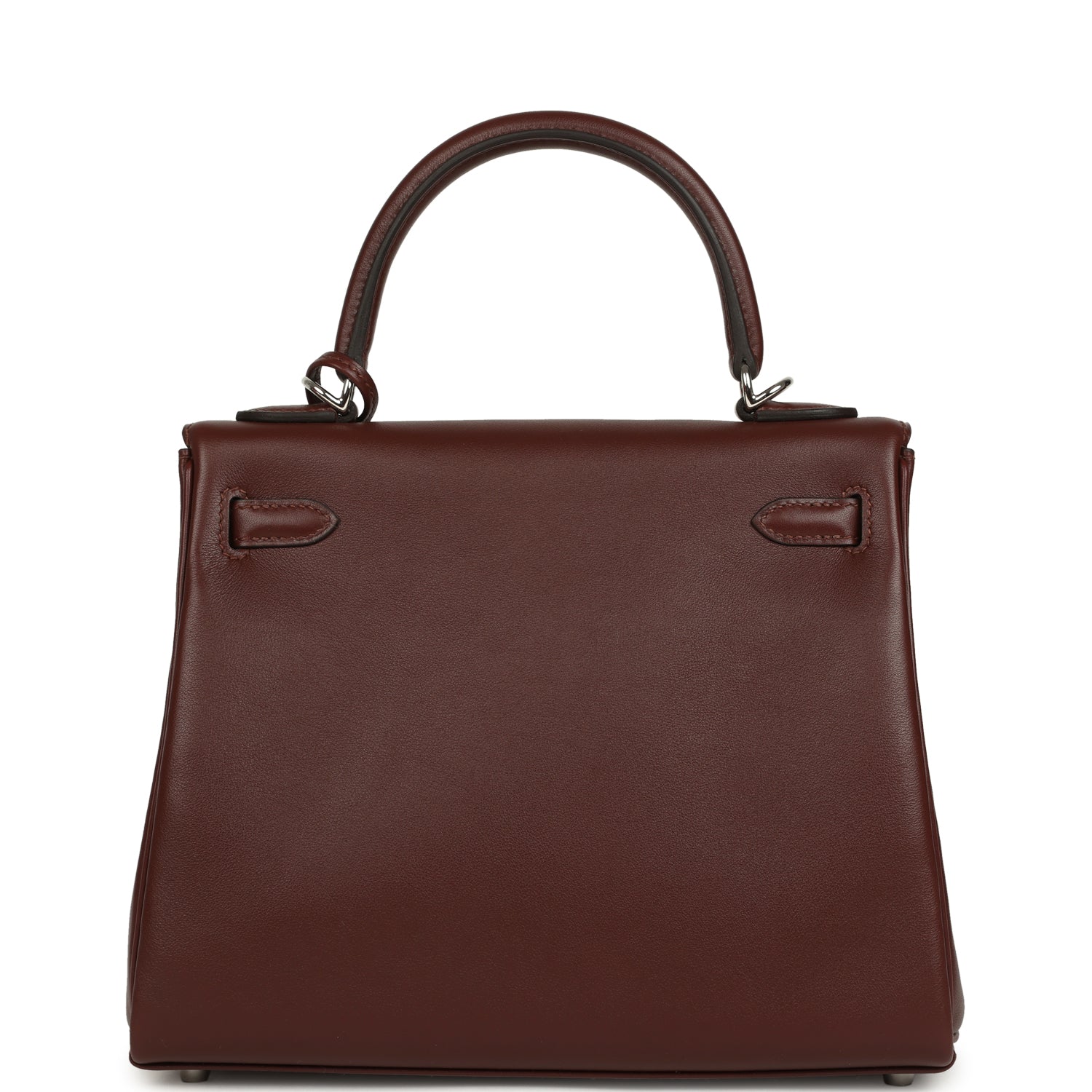 Hermes Kelly Retourne 25 Terre Cheri Palladium Hardware