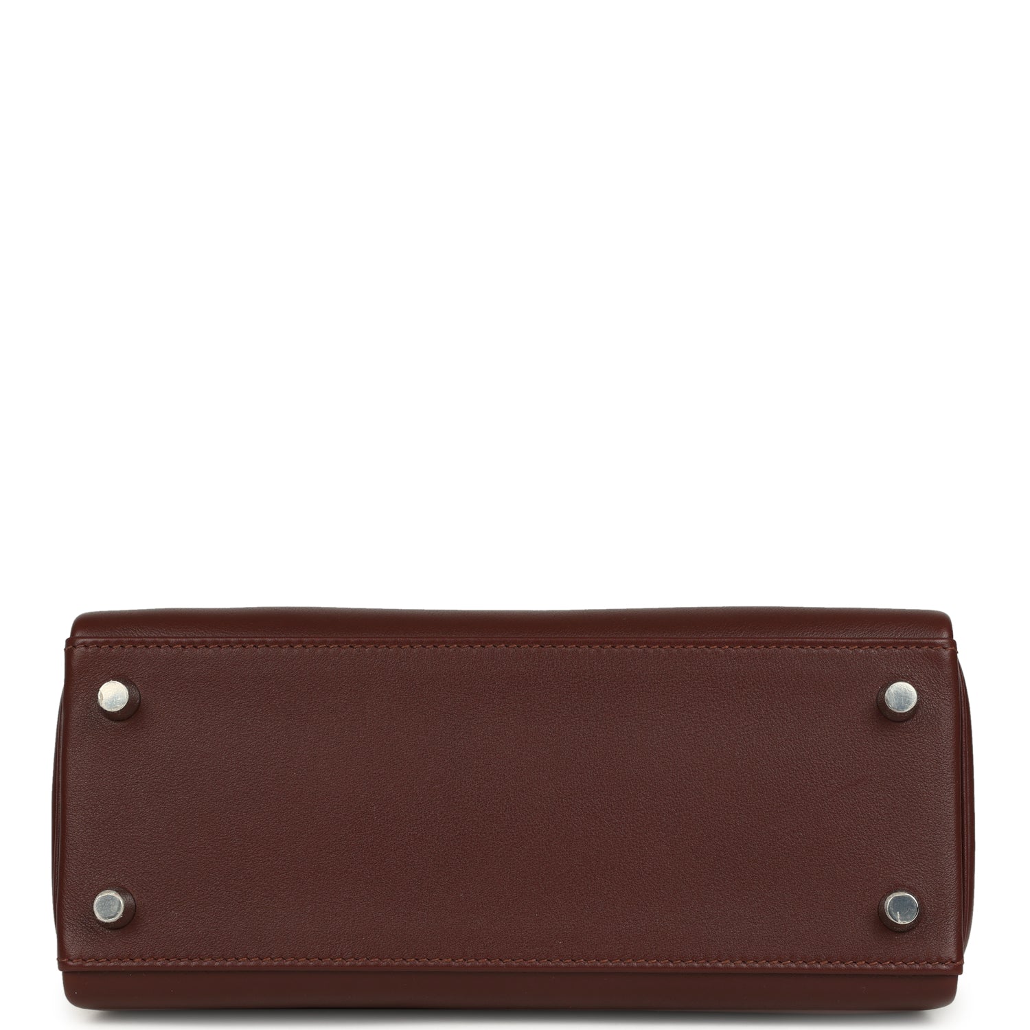 Hermes Kelly Retourne 25 Terre Cheri Palladium Hardware