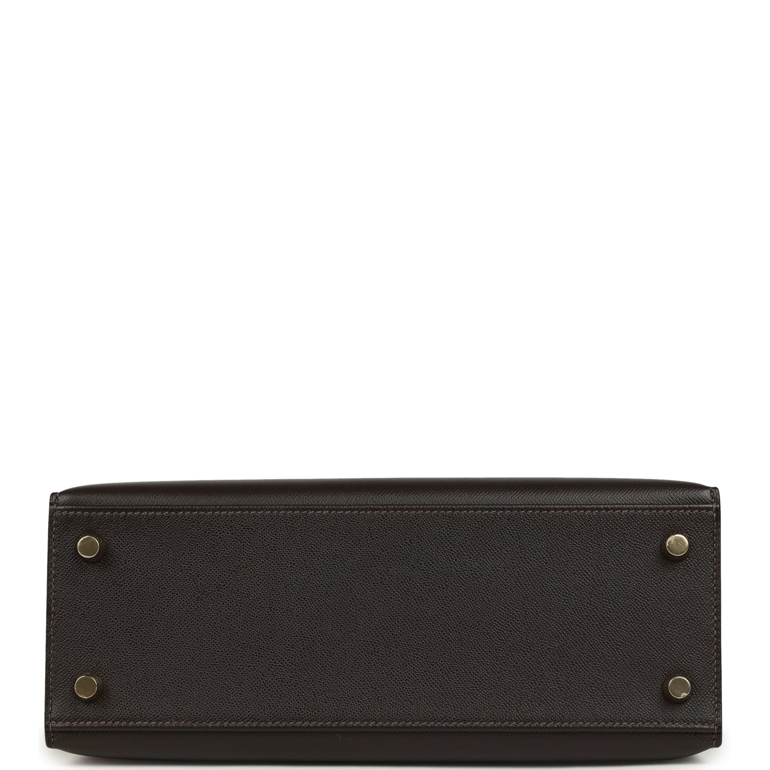 Hermes Kelly Sellier 25 Bai Brun Madame Gold Hardware