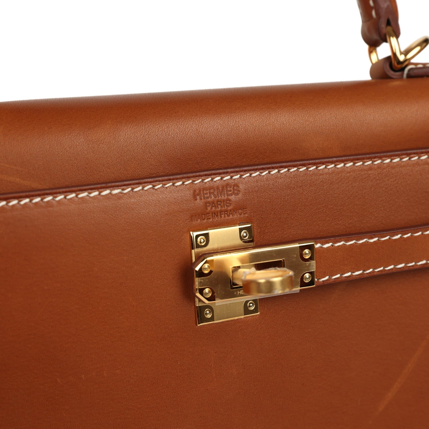 Hermes Kelly Sellier 25 Fauve Barenia Gold Hardware
