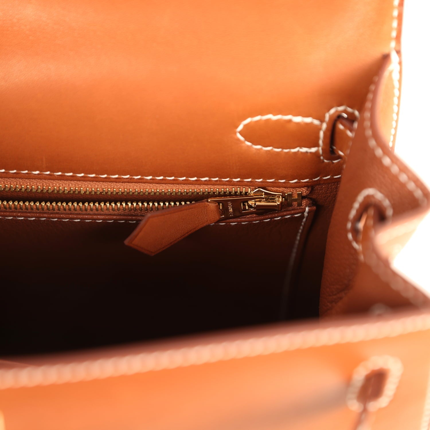 Hermes Kelly Sellier 25 Fauve Barenia Gold Hardware