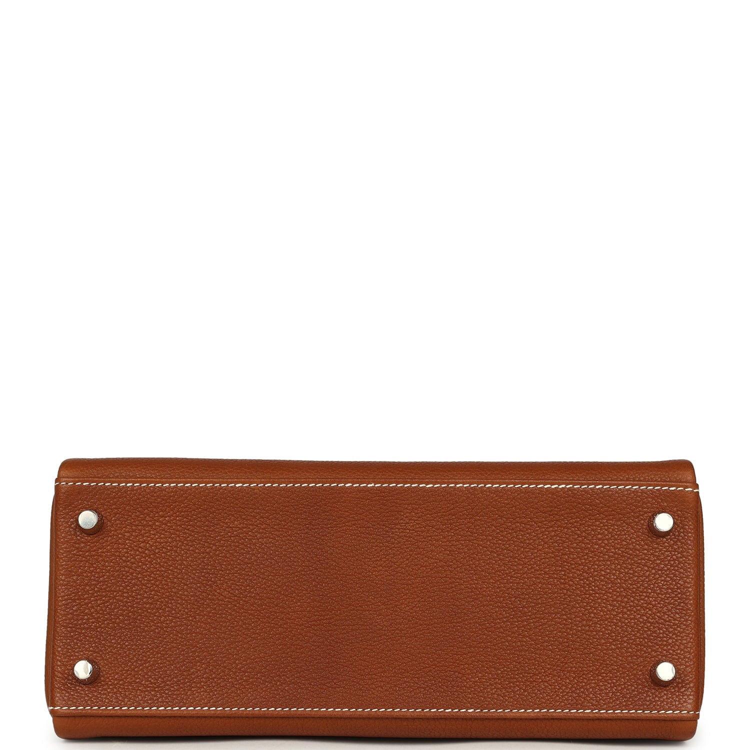 Hermes Kelly Retourne 28 Fauve Barenia Faubourg Palladium Hardware