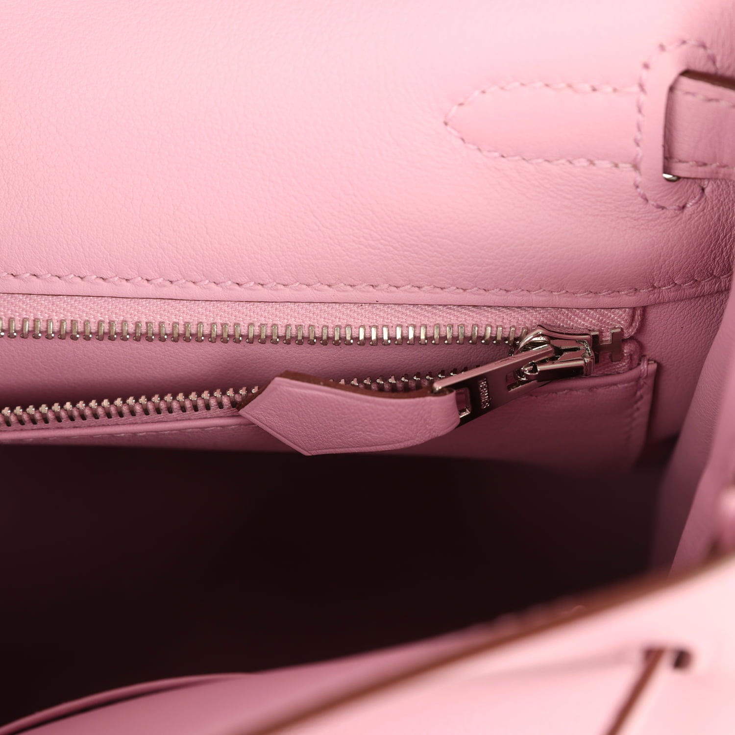 Hermes Kelly Retourne 25 Mauve Sylvestre Swift Palladium Hardware