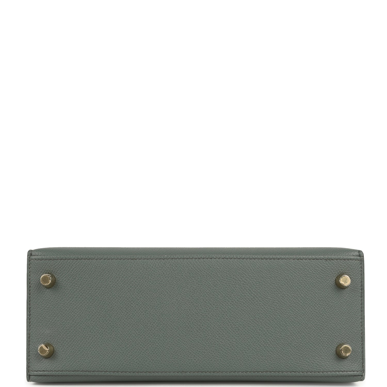 Hermes Kelly Sellier 25 Vert Amande Epsom Gold Hardware