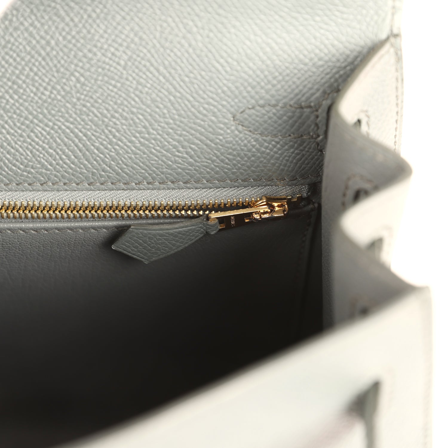 Hermes Kelly Sellier 25 Vert Amande Epsom Gold Hardware