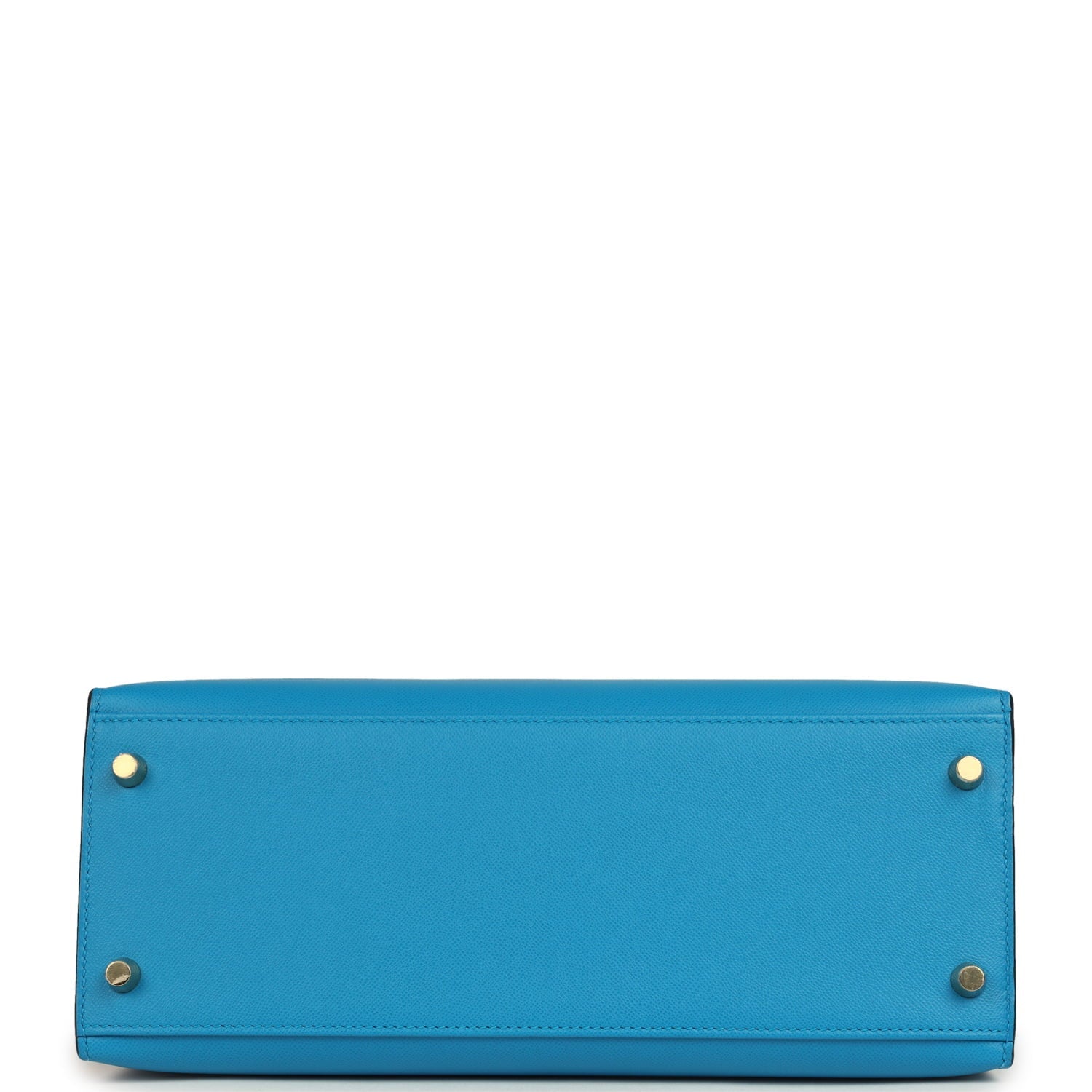 New Hermes Kelly Sellier 28 Bleu Frida Madame Gold Hardware