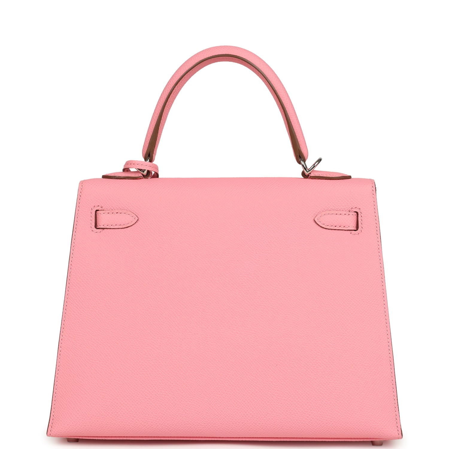 Hermes Kelly Sellier 25 Rose Confetti Epsom Palladium Hardware