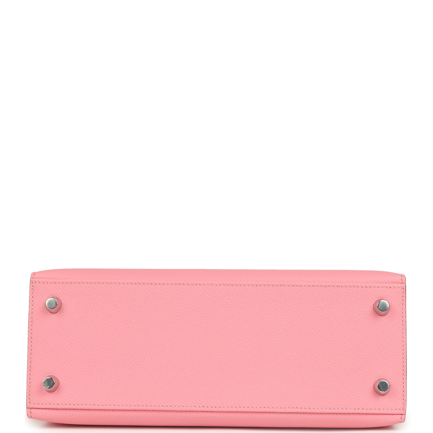 Hermes Kelly Sellier 25 Rose Confetti Epsom Palladium Hardware