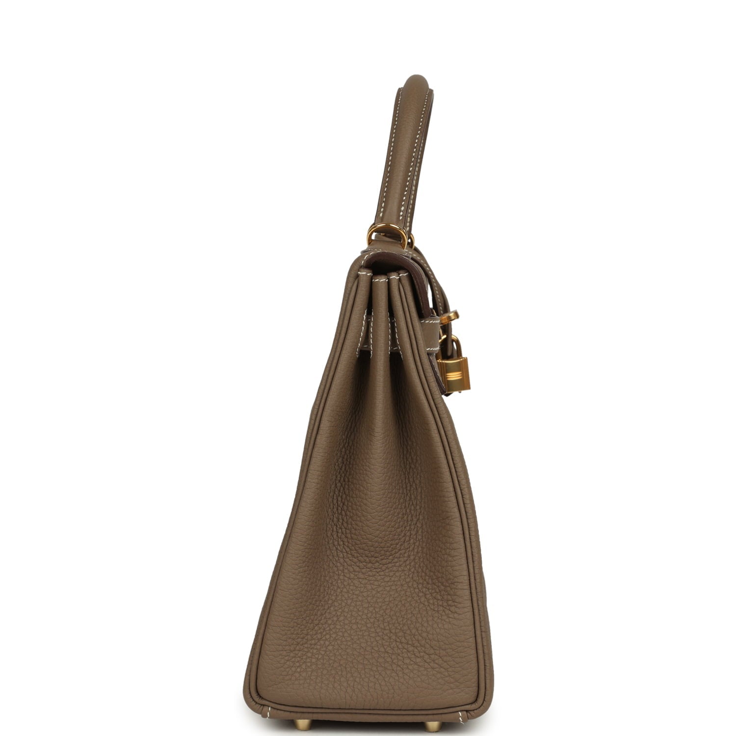 Hermes Kelly Retourne 32 Etoupe Togo Gold Hardware