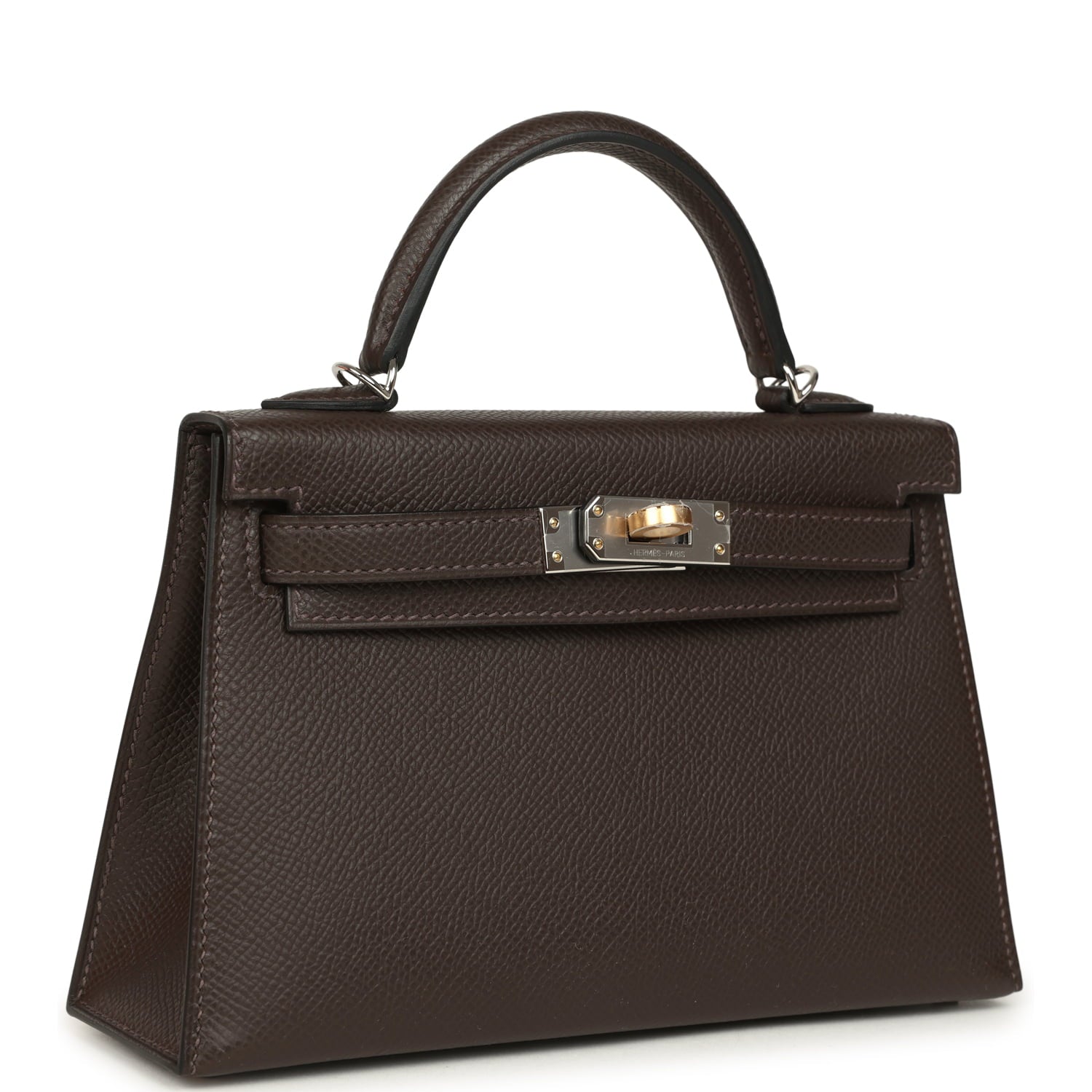 Hermes Kelly Sellier 20 Ebene Epsom Electrum Hardware