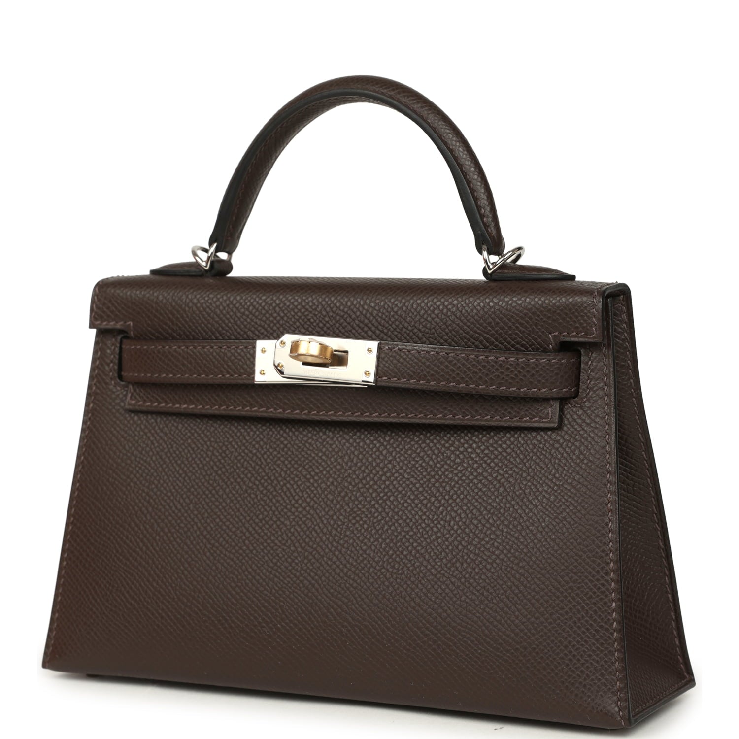 Hermes Kelly Sellier 20 Ebene Epsom Electrum Hardware