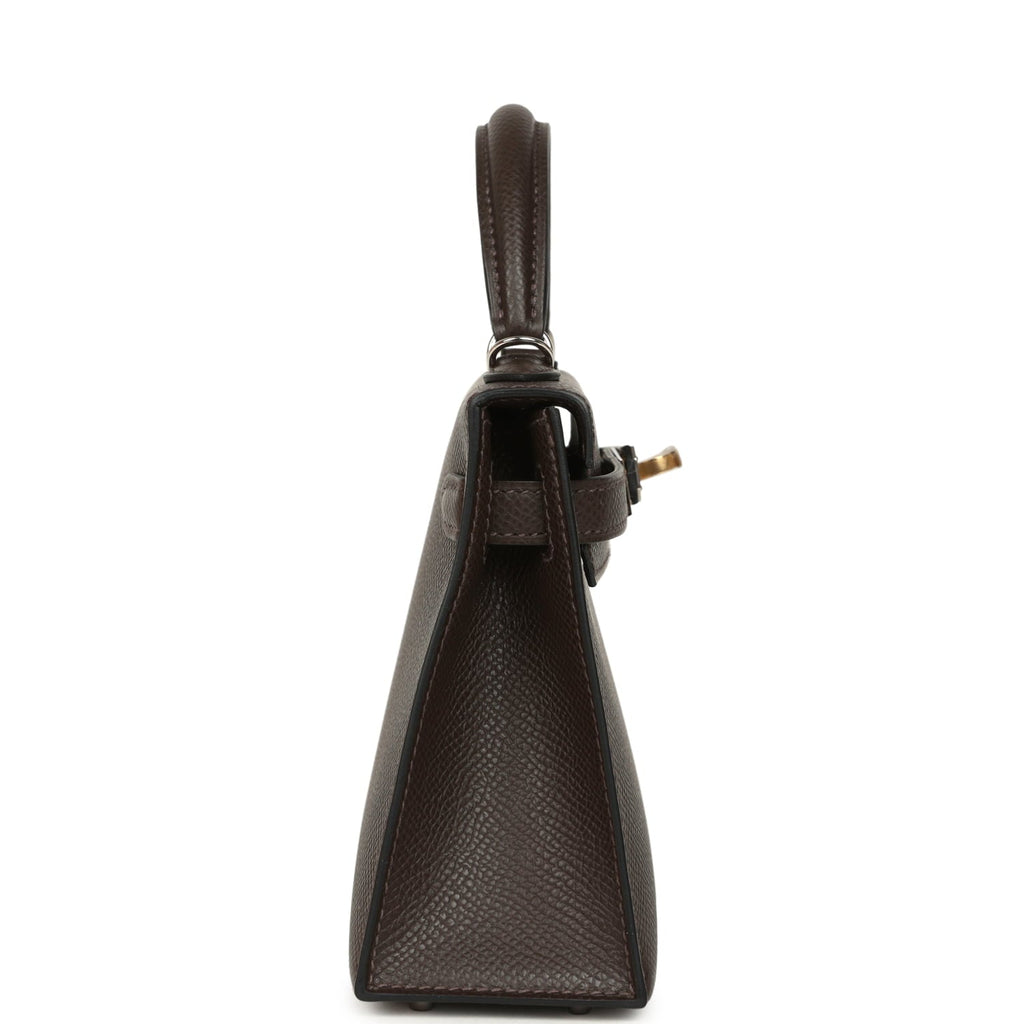 Hermes Kelly Sellier 20 Ebene Epsom Electrum Hardware