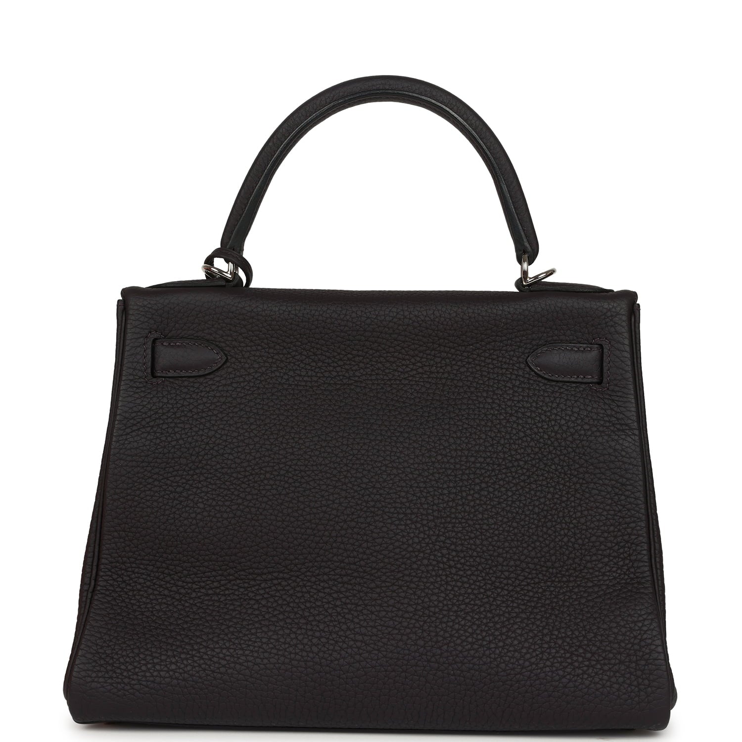 Hermes Kelly Retourne 28 Prunoir Clemence Palladium Hardware