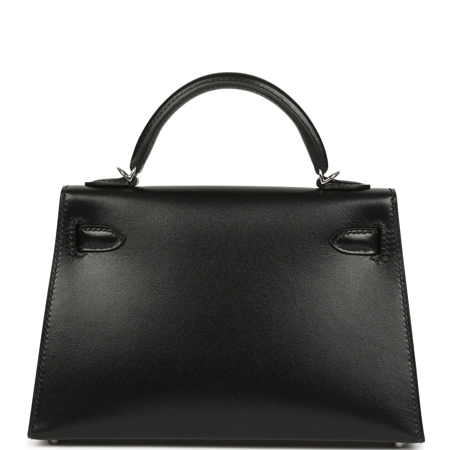 Hermes Kelly Sellier 20 Clouté Black Box Palladium Hardware