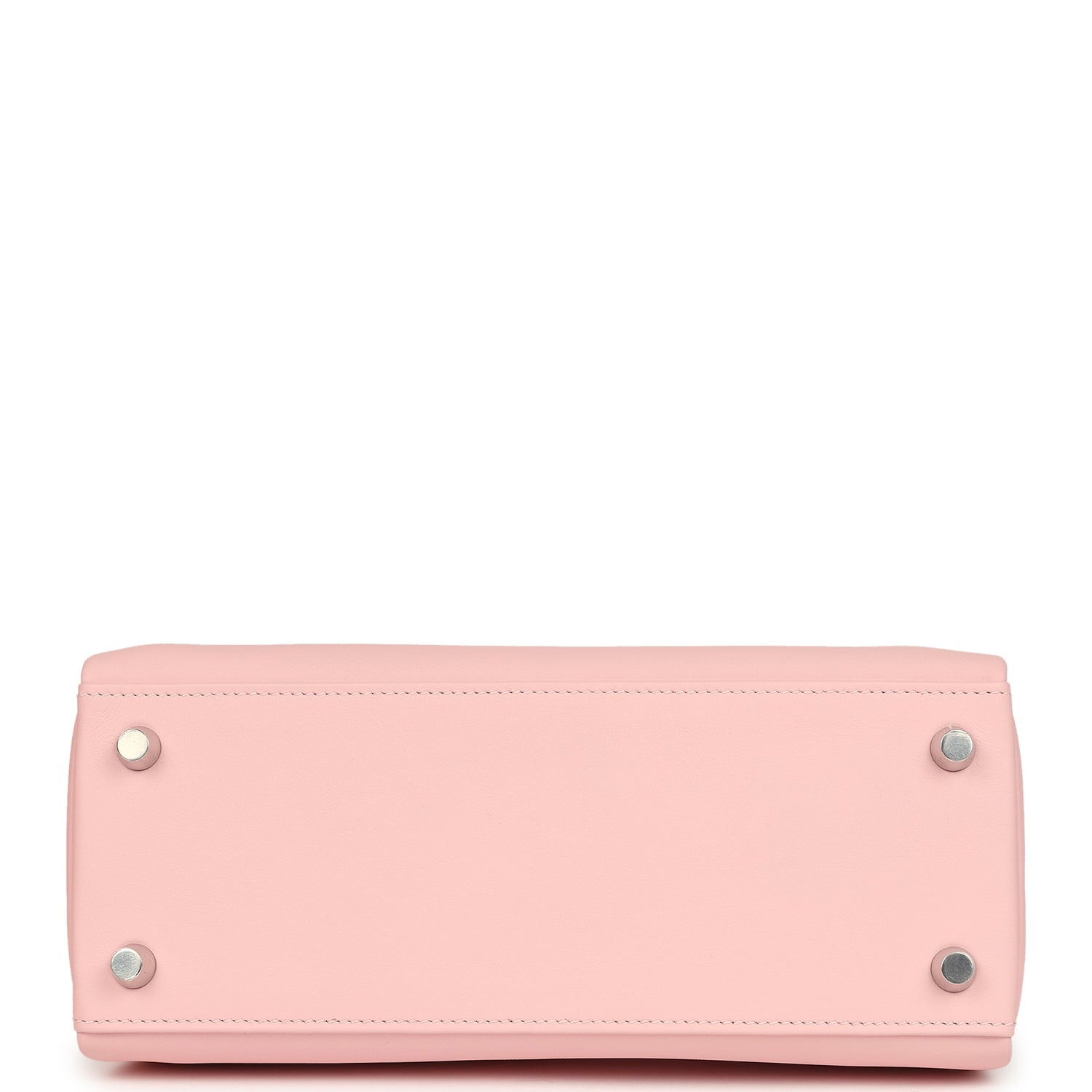 Hermes Kelly Retourne 25 Rose Sakura Swift Palladium Hardware