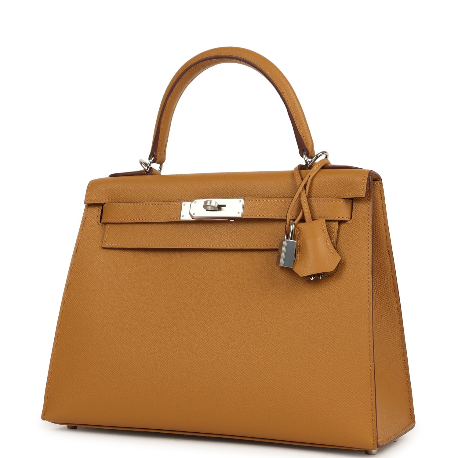 Hermes Kelly Sellier 28 Sesame Epsom Palladium Hardware