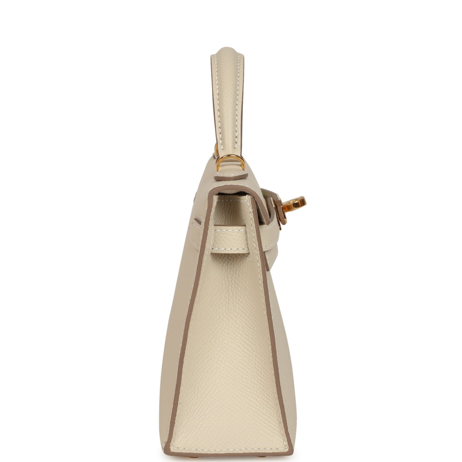 Hermes Kelly Sellier 20 Craie Epsom Gold Hardware