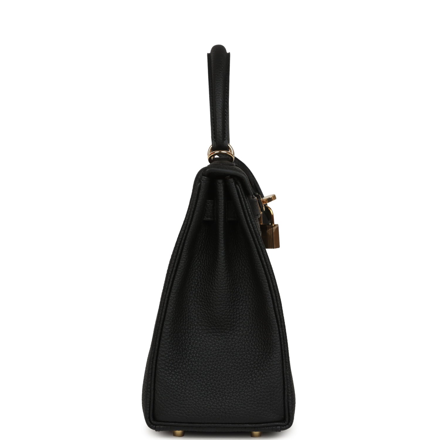 Hermes Kelly Retourne 25 Black Togo Permabrass Hardware Payment 1 for EC