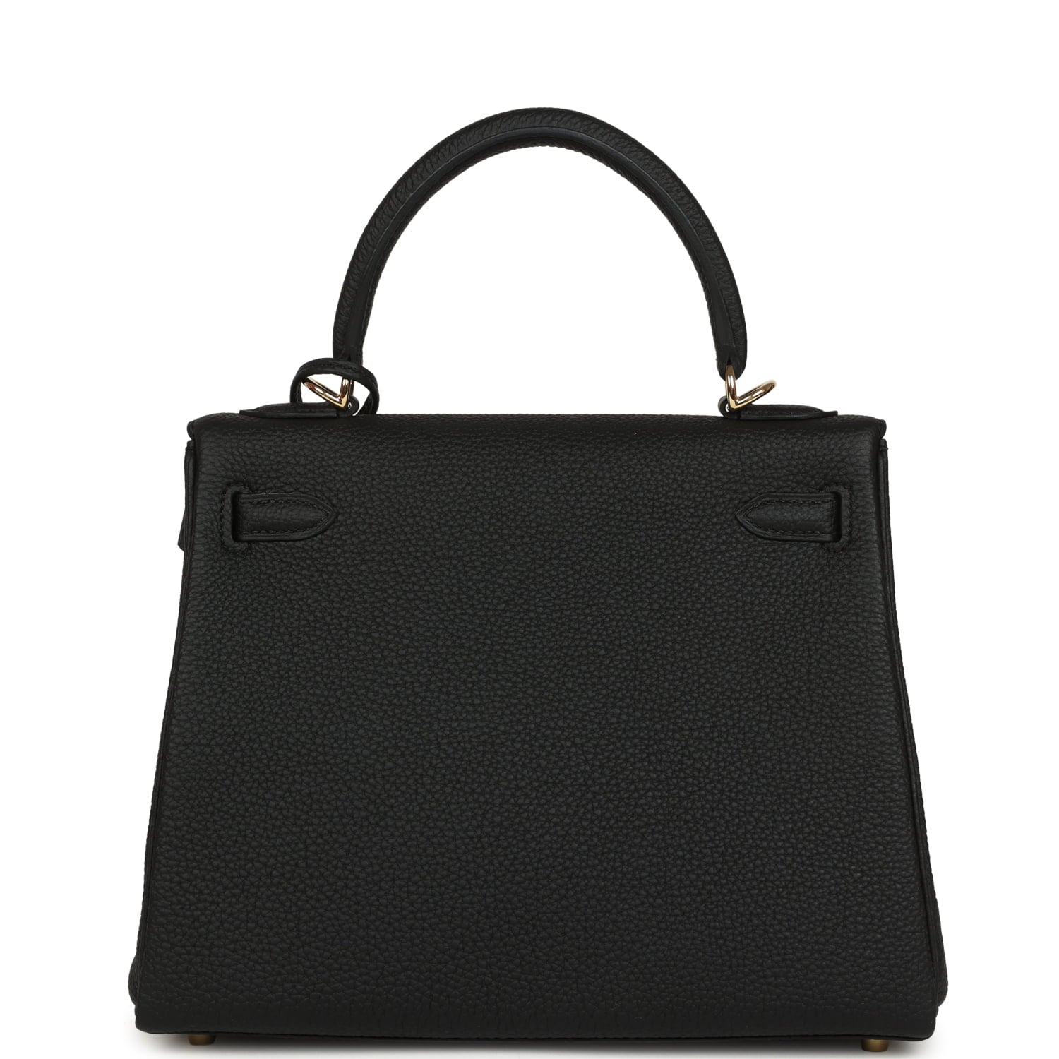 Hermes Kelly Retourne 25 Black Togo Permabrass Hardware Payment 1 for EC