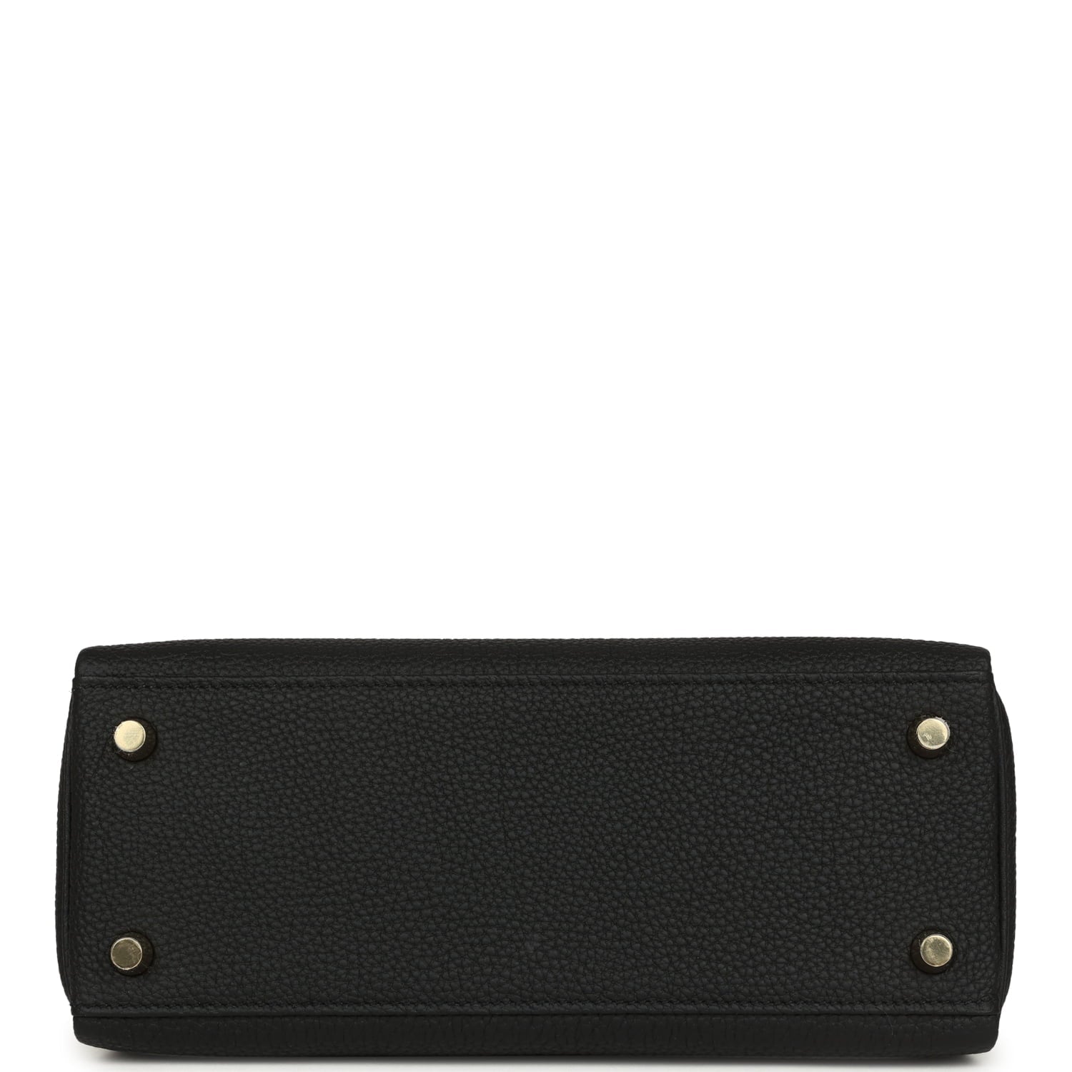 Hermes Kelly Retourne 25 Black Togo Permabrass Hardware Payment 1 for EC